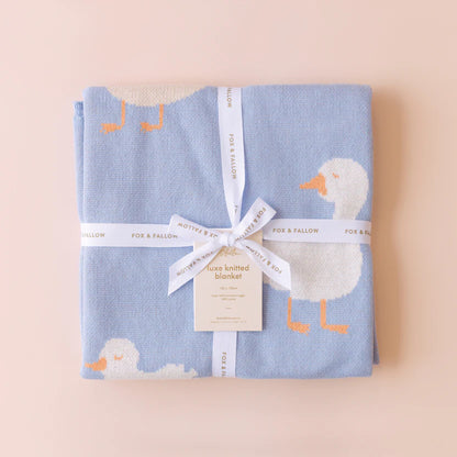 Blue Ducks Luxe Knit Blanket