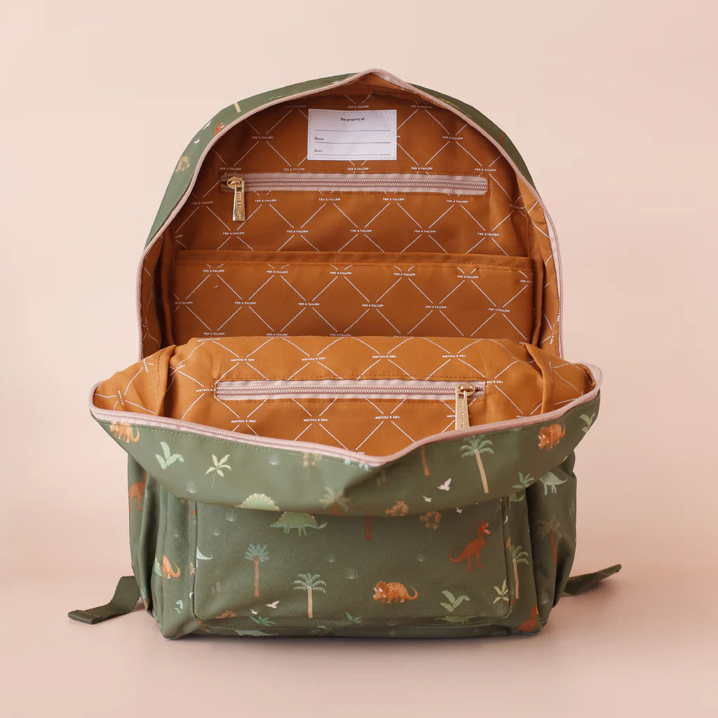 Fox & Fallow Dinos Backpack