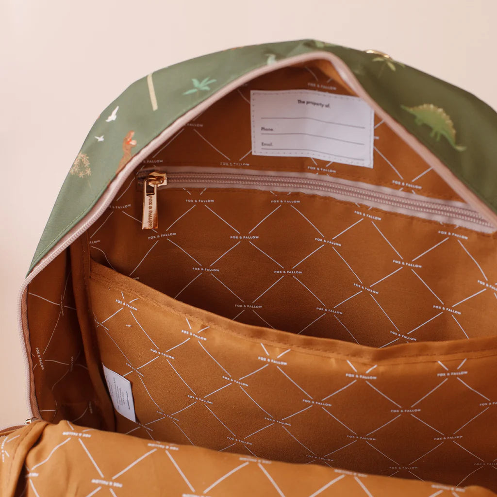 Fox & Fallow Dinos Backpack