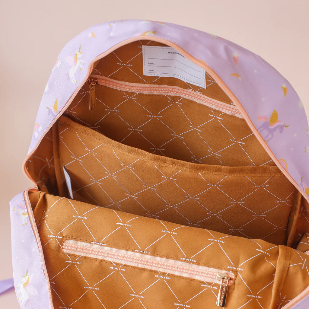 Fox & Fallow Unicorns Backpack