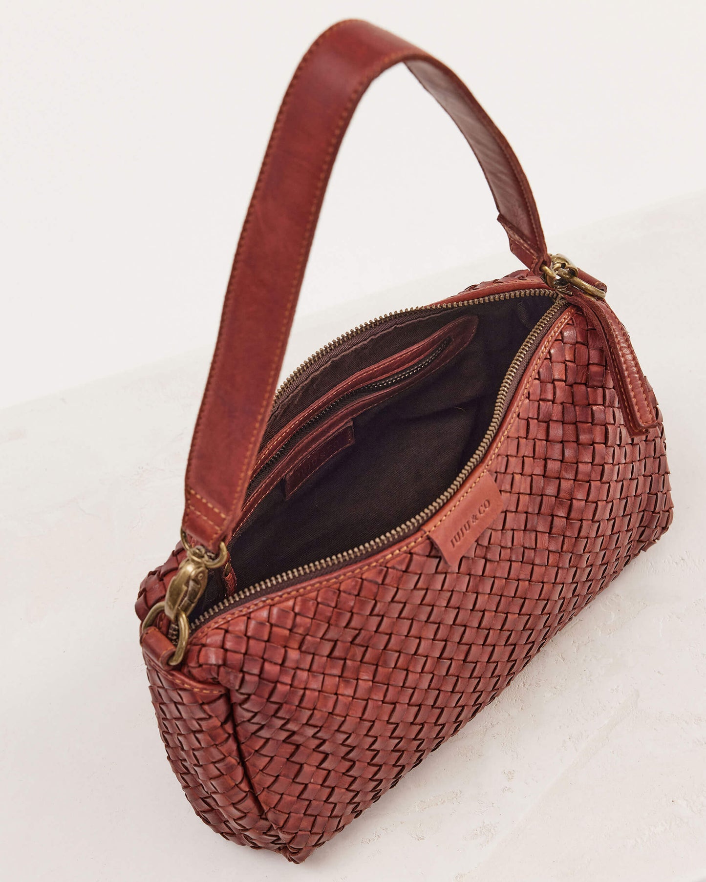Juju & Co. Basque Midi Bag - Amber