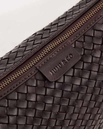 Juju & Co. Basque Midi Bag - Chocolate