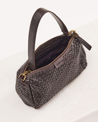 Juju & Co. Basque Midi Bag - Chocolate