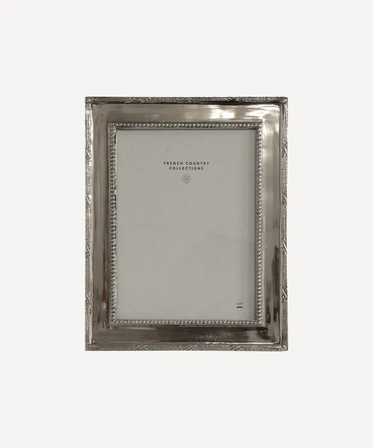 Beaded Nickel Photo Frame - 6x8"
