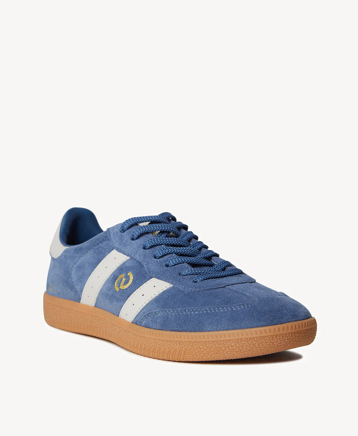 Goodsole 2001 Parallel - Peacock Blue Suede/ Bone Leather