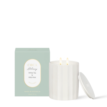 Circa Home White Tea & Wild Mint Candle 350g