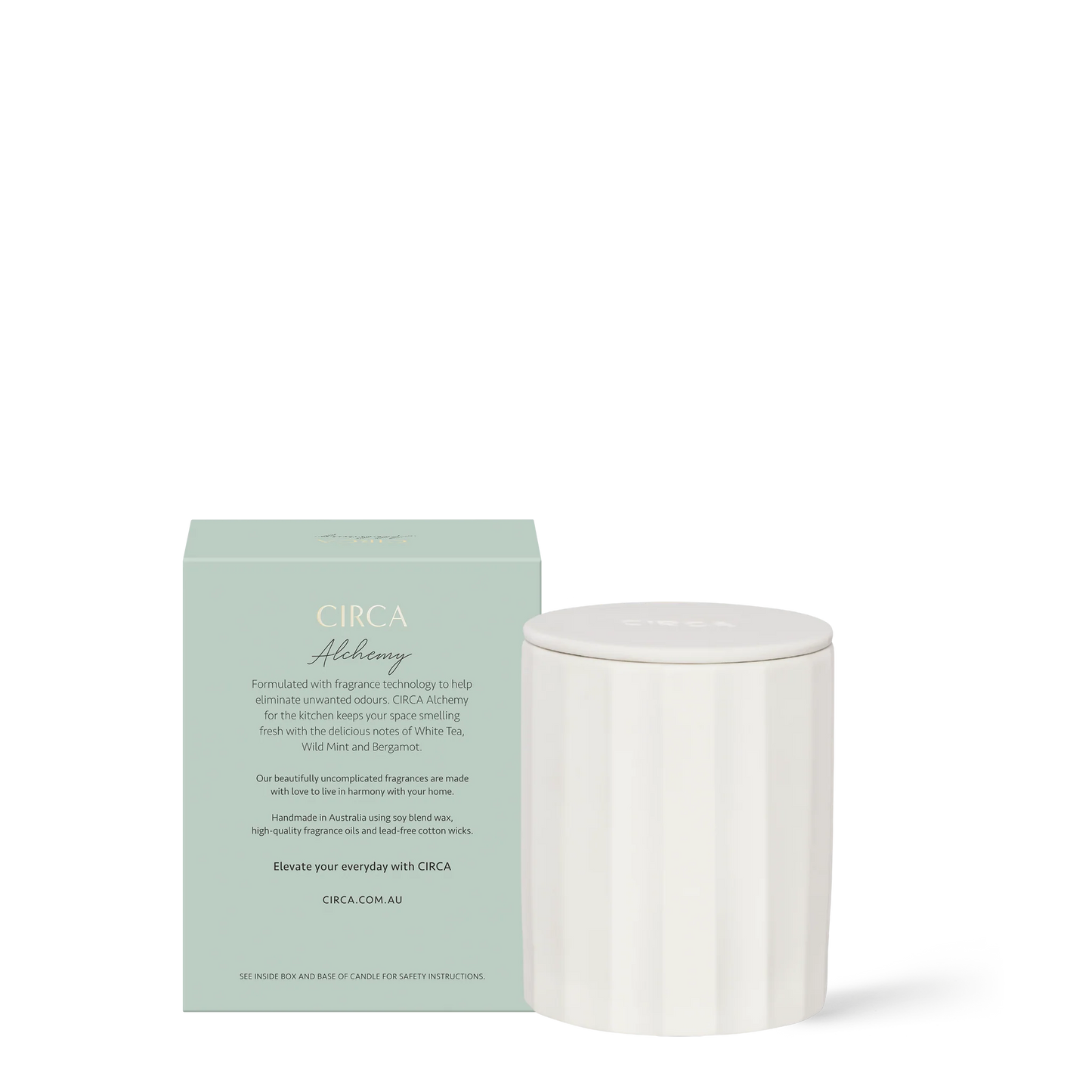 Circa Home White Tea & Wild Mint Candle 350g