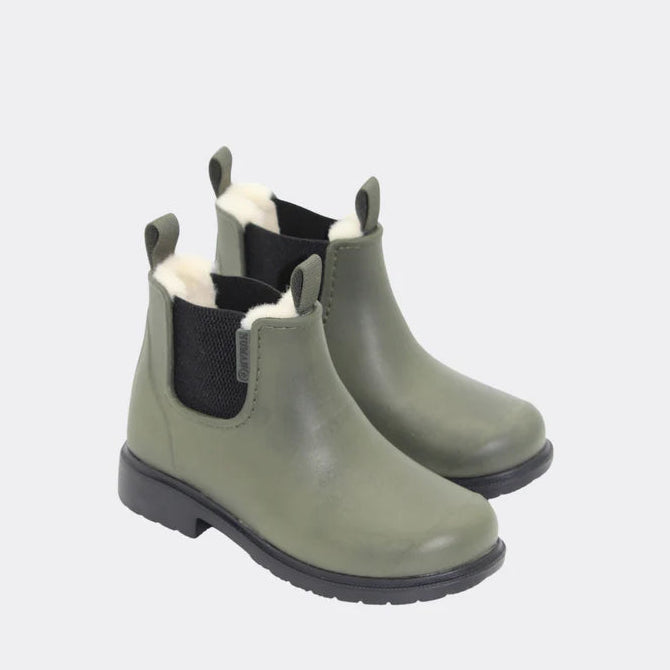 Human Cooma Boots - Vintage Green