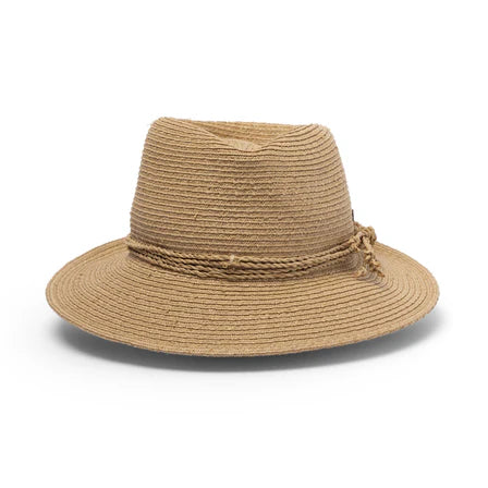 Palma Raffia Fedora - Natural