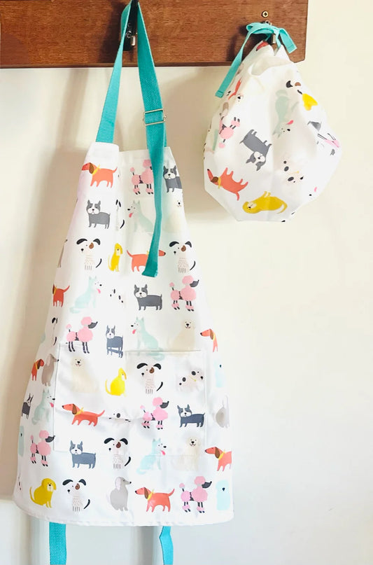 Kids Chef Apron & Hat - Puppys