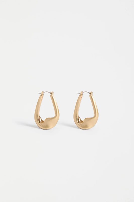 ELK Rekke Gold Hoop Earring