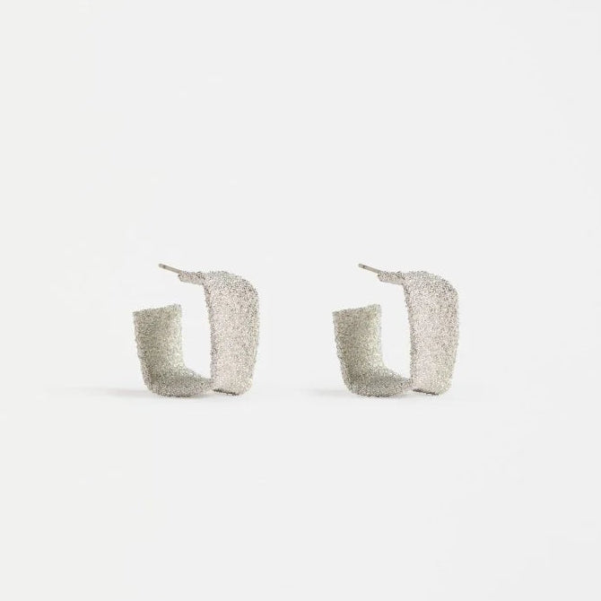 ELK Detta Hoop Earring - Silver