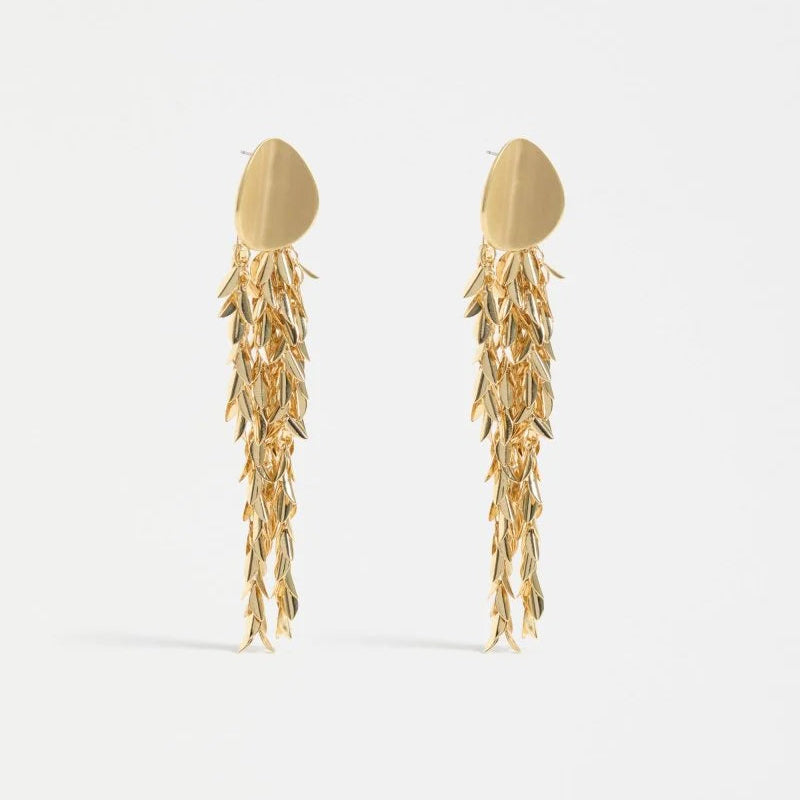 ELK Taalmo Drop Earrings - Gold