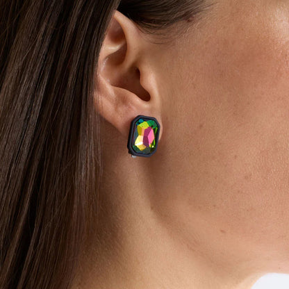 Elk Jule Clip-On Earring - Green
