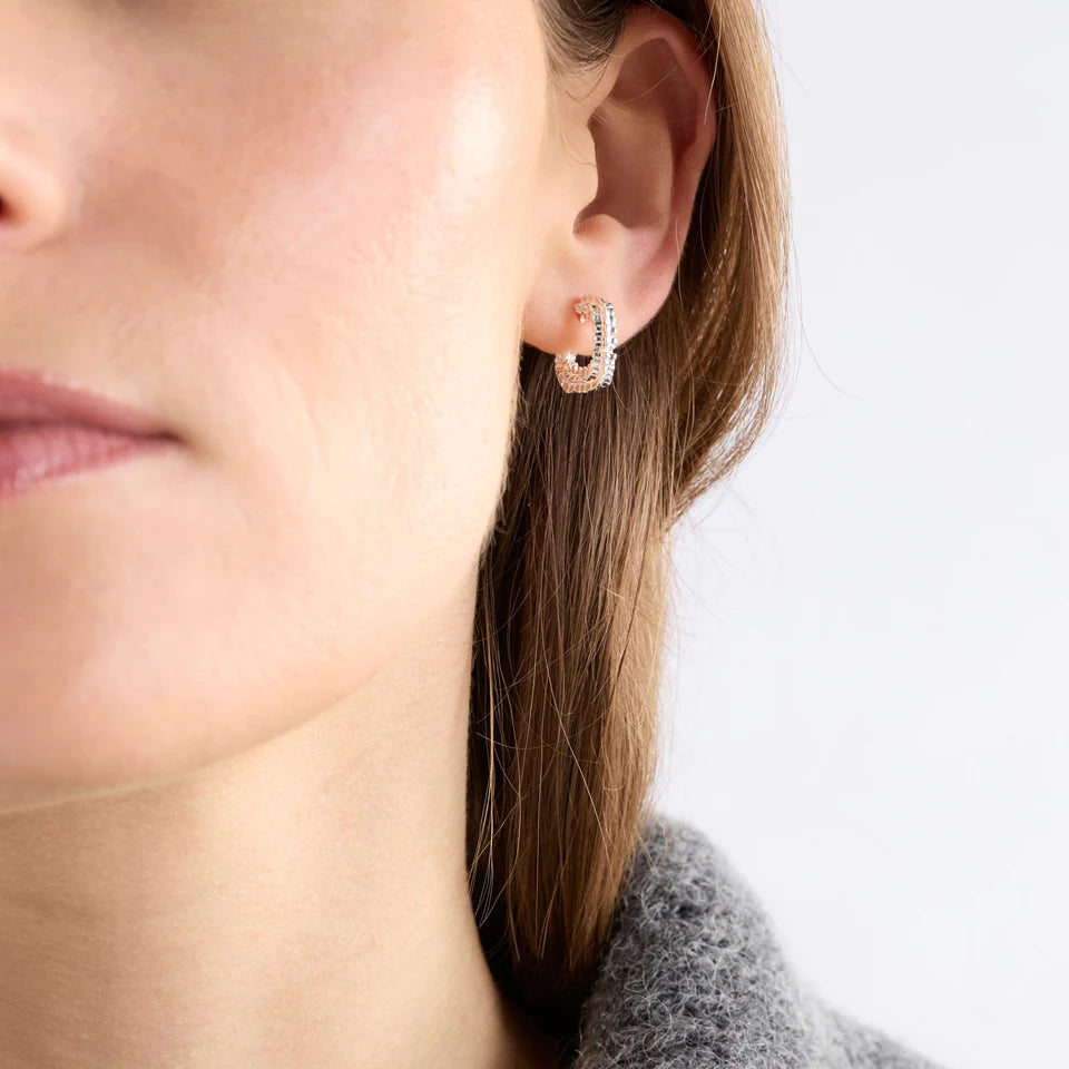 ELK Hiva Mini Hoop Earring - Silver