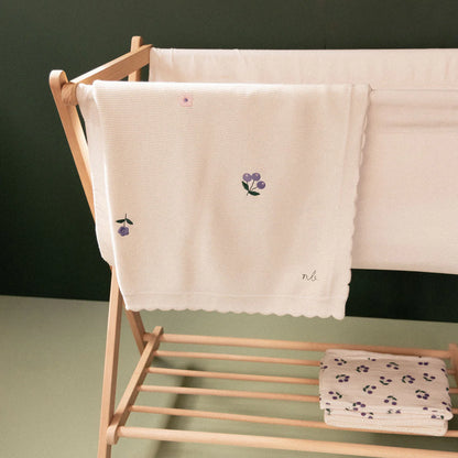 Fern Baby Blanket - Berry Garden