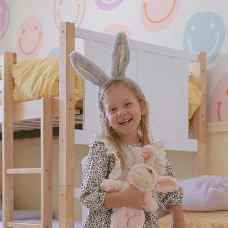 Fluffle Bunny Ear Headband | Smoke