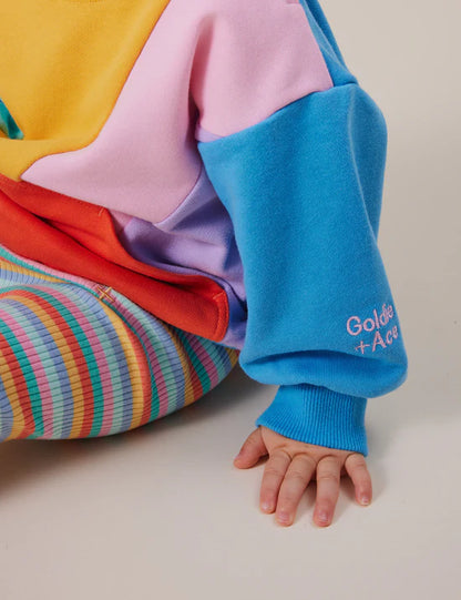 Goldie + Ace Rib Leggings | Candy Stripe