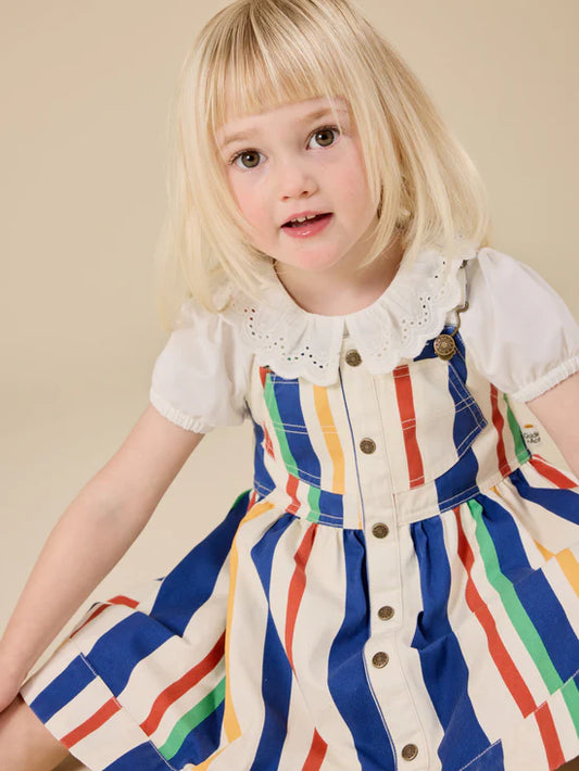Goldie+Ace Laura Puff Sleeve Collar T-Shirt