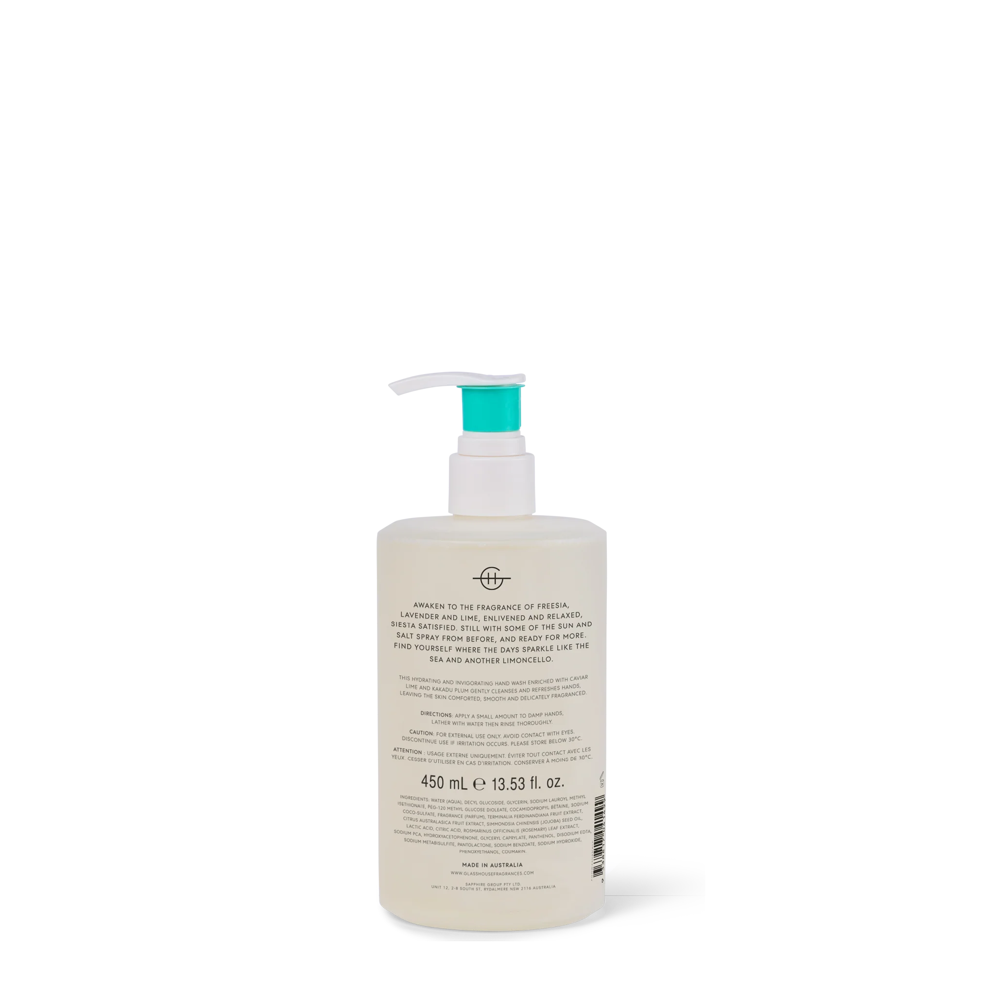 Glasshouse Lost in Amalfi | 450mL Hand Wash