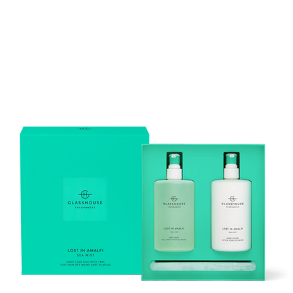 Glasshouse Lost in Amalfi | Hand Care Duo with Tray