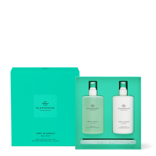 Glasshouse Lost in Amalfi | Hand Care Duo with Tray