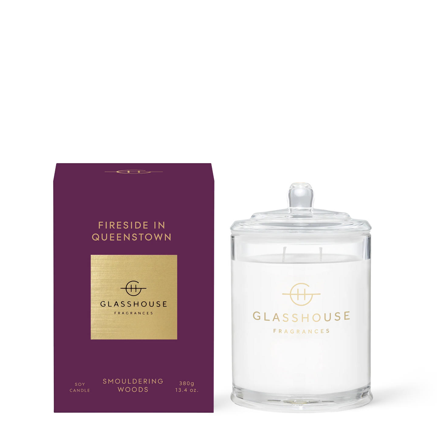 Glasshouse Fireside in Queenstown - Candle 380g