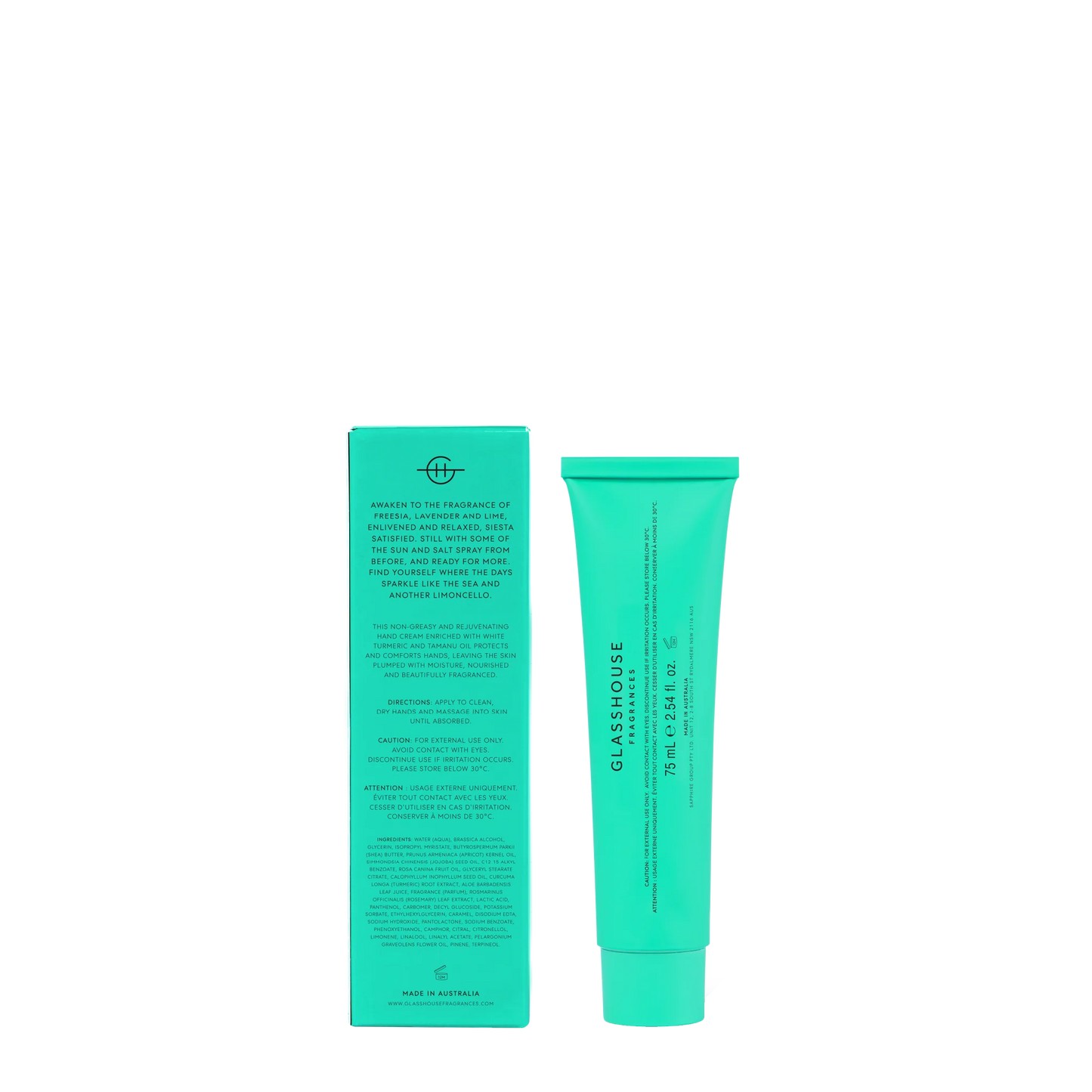 Glasshouse Lost in Amalfi | 75mL Hand Cream