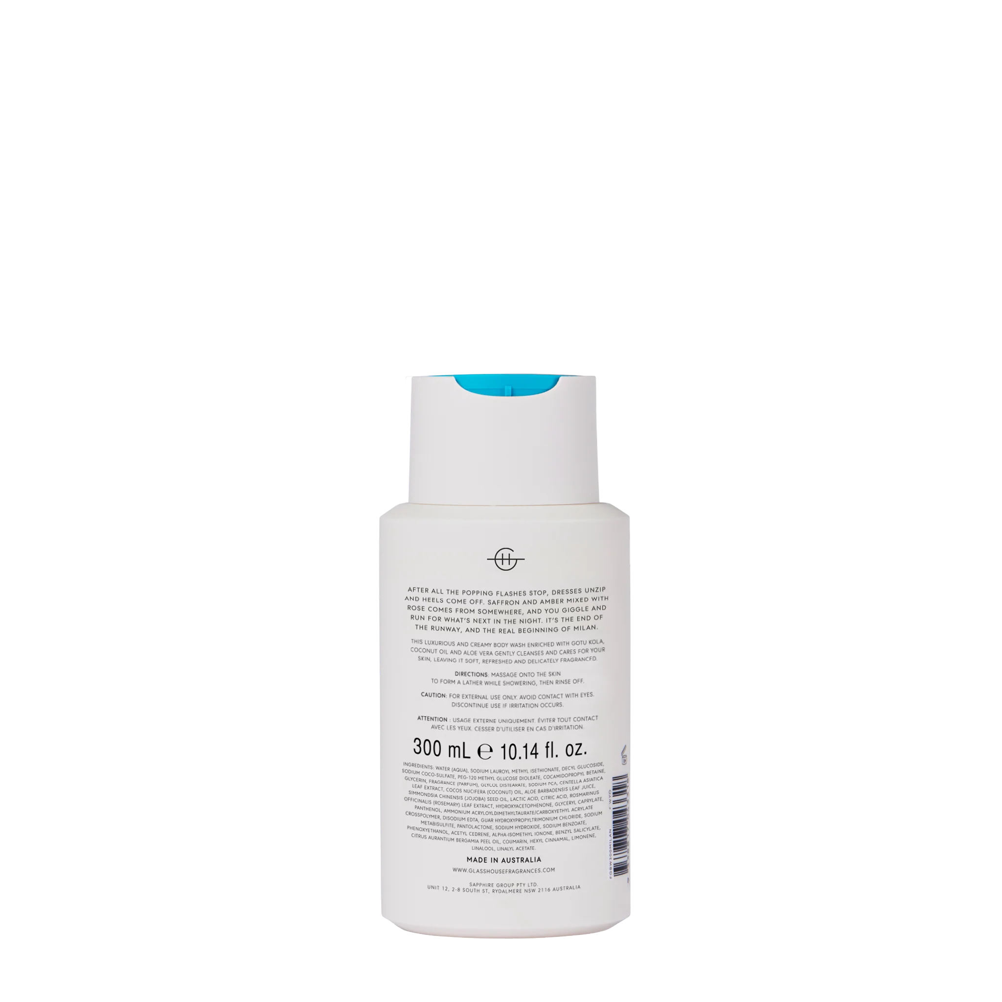 Glasshouse Midnight in Milan Body Wash - 300mL