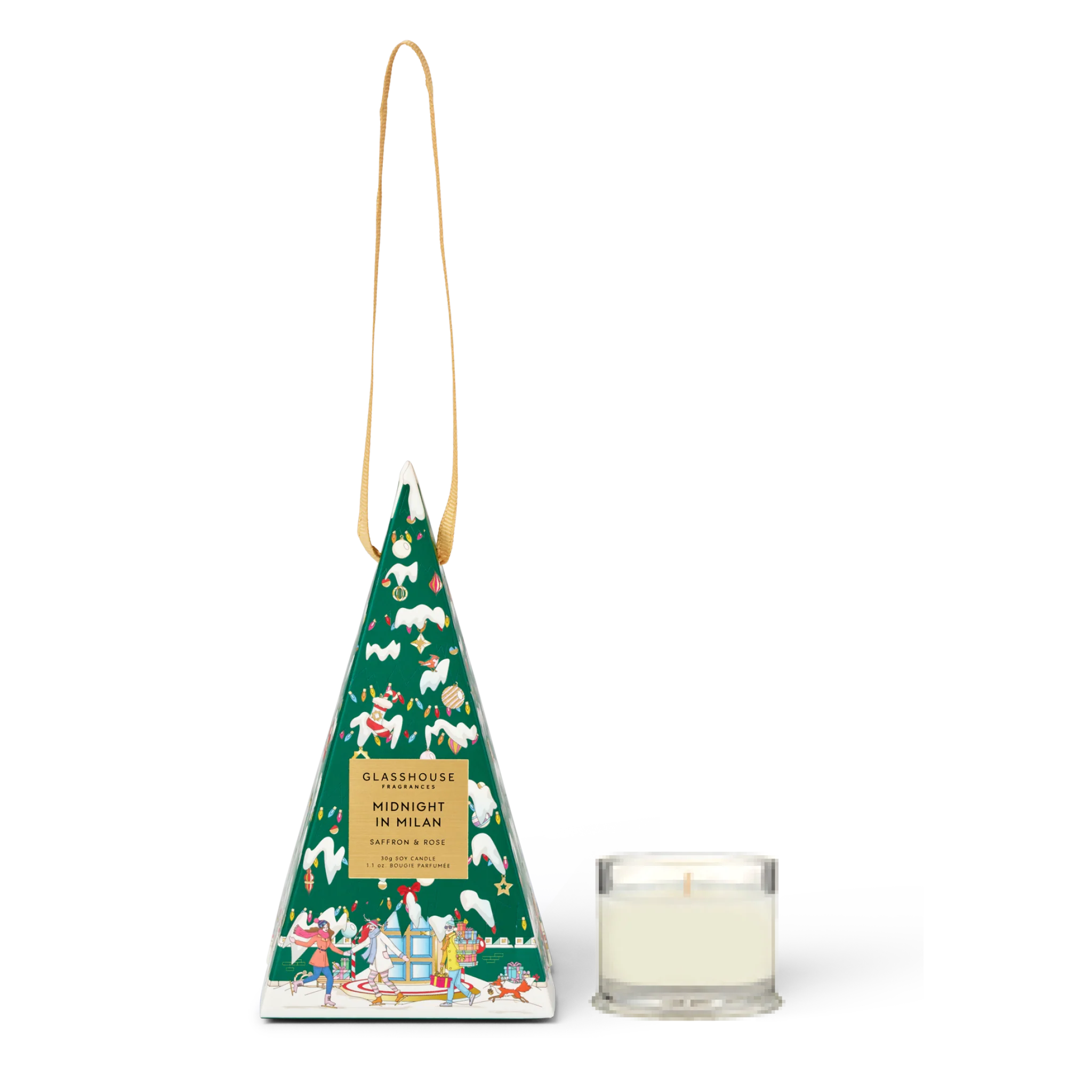 Glasshouse Midnight In Milan 30g Christmas Bauble