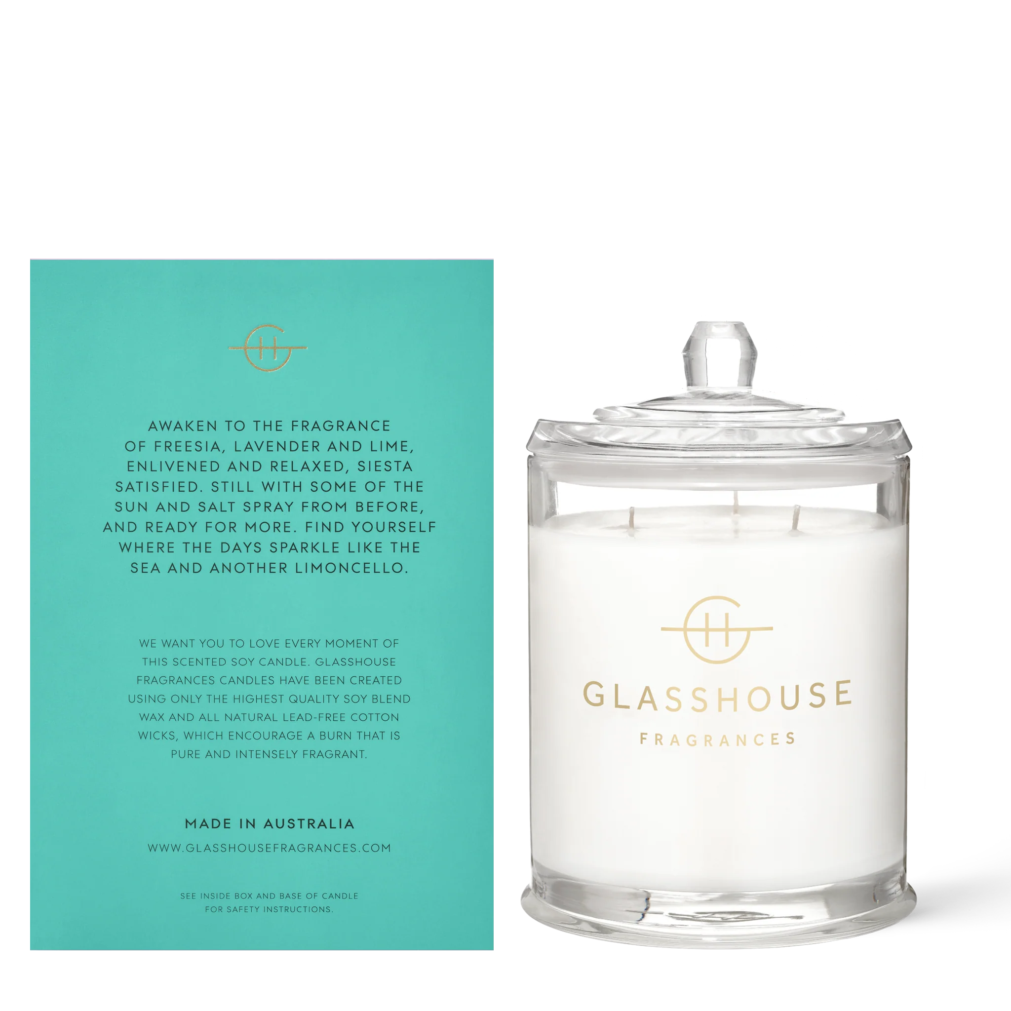Glasshouse Lost in Amalfi - Candle 760g