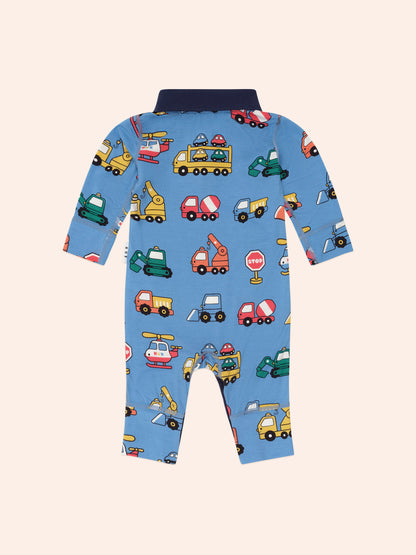 Huxbaby Construction Polo Romper