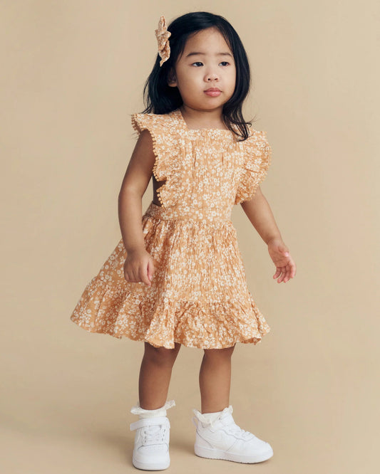 Huxbaby Floral Warm Glow Dress