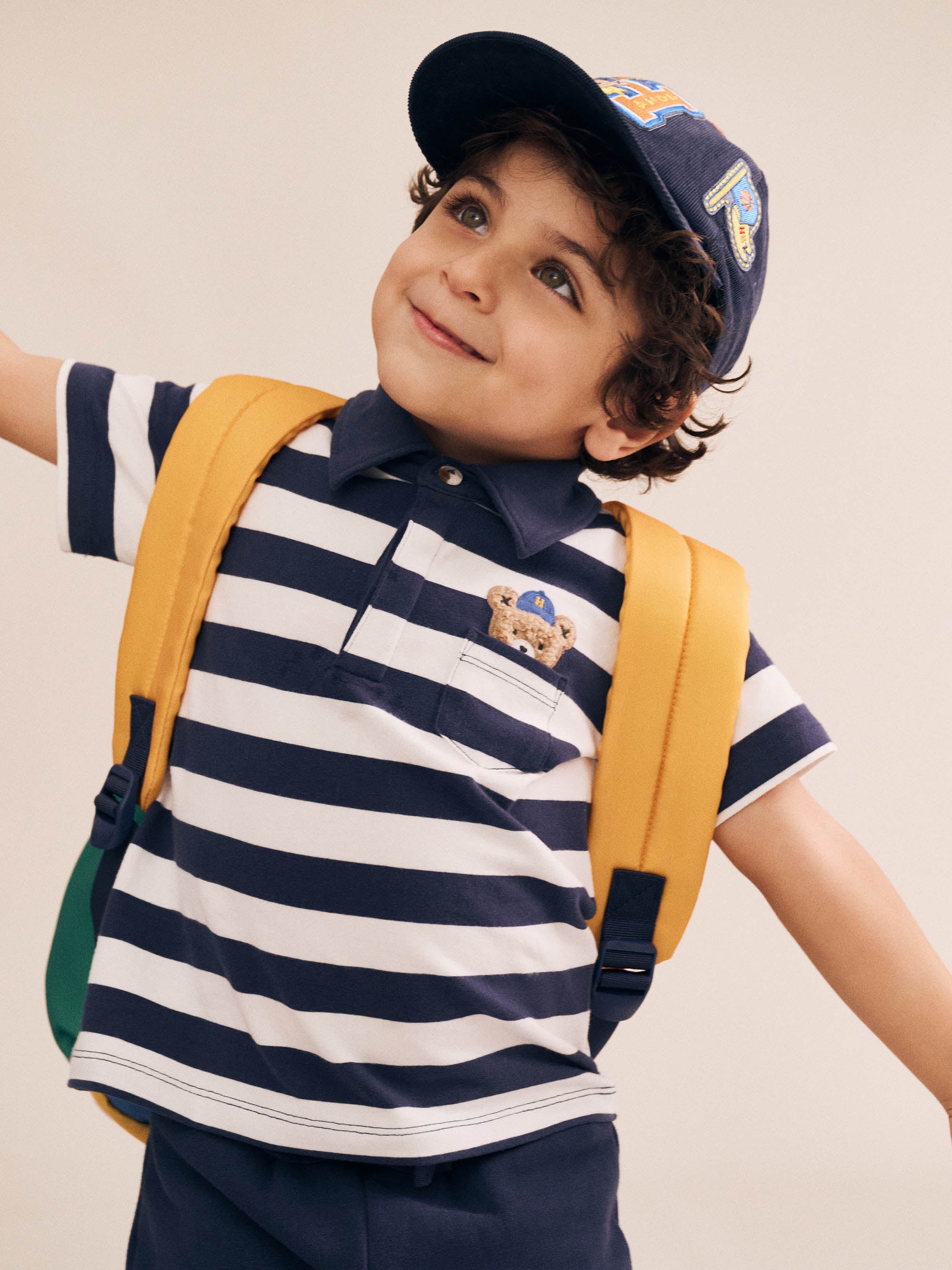 Huxbaby Peekaboo Varsity Hux Tee