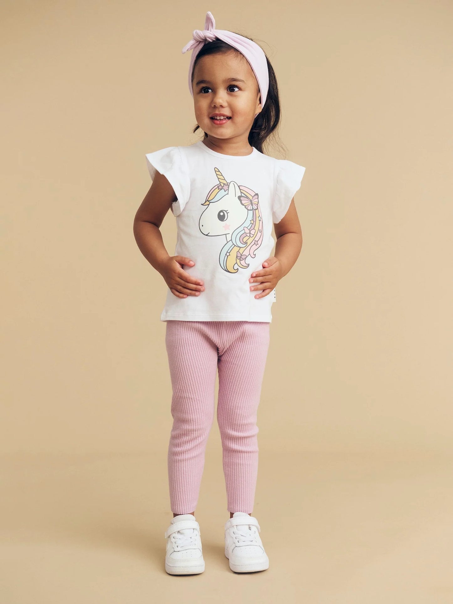 Huxbaby Mystic Unicorn T-Shirt | White