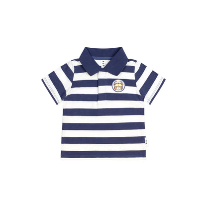 Huxbaby Stripe Polo Tee