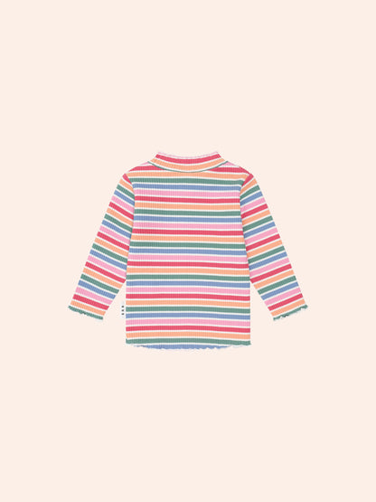 Huxbaby Tutti Frutti Stripe Rib Skivvy