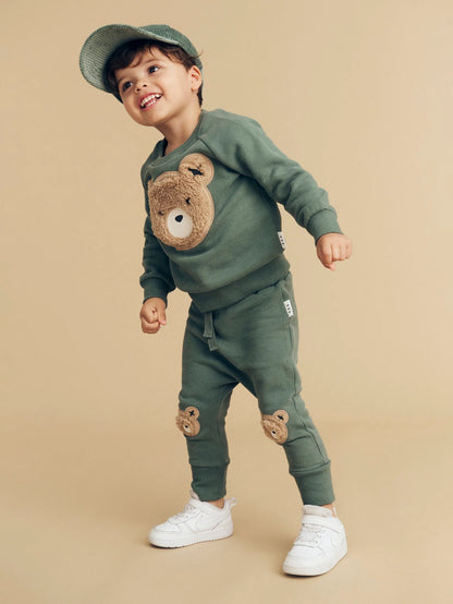 Huxbaby Furry Huxbear Sweatshirt | Spruce