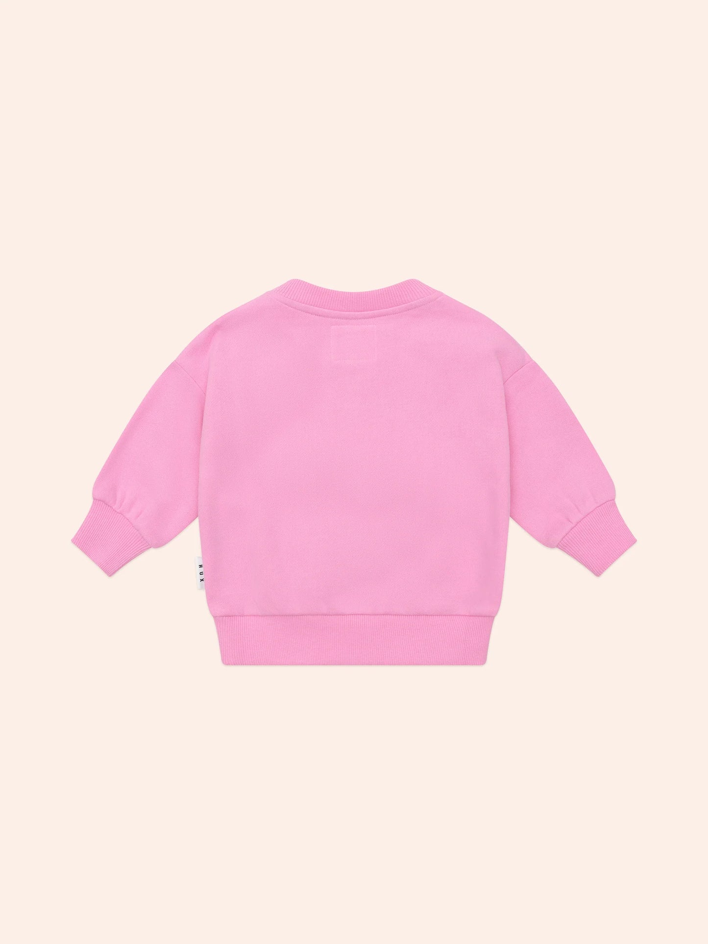 Huxbaby Fuschia Furry Huxbear Sweatshirt