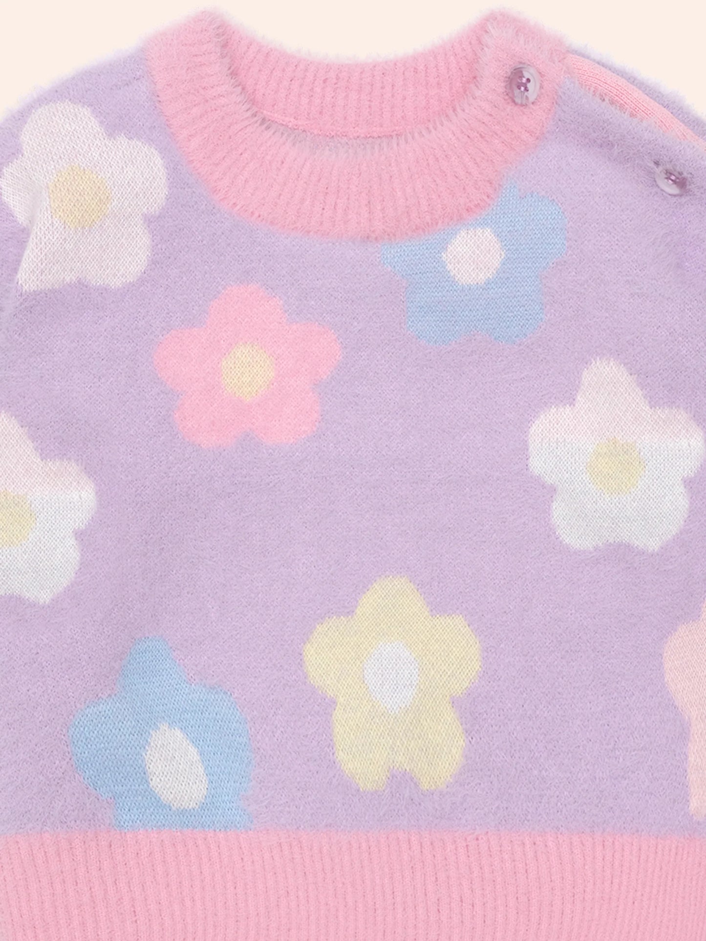 Huxbaby Rainbow Daisy Jumper