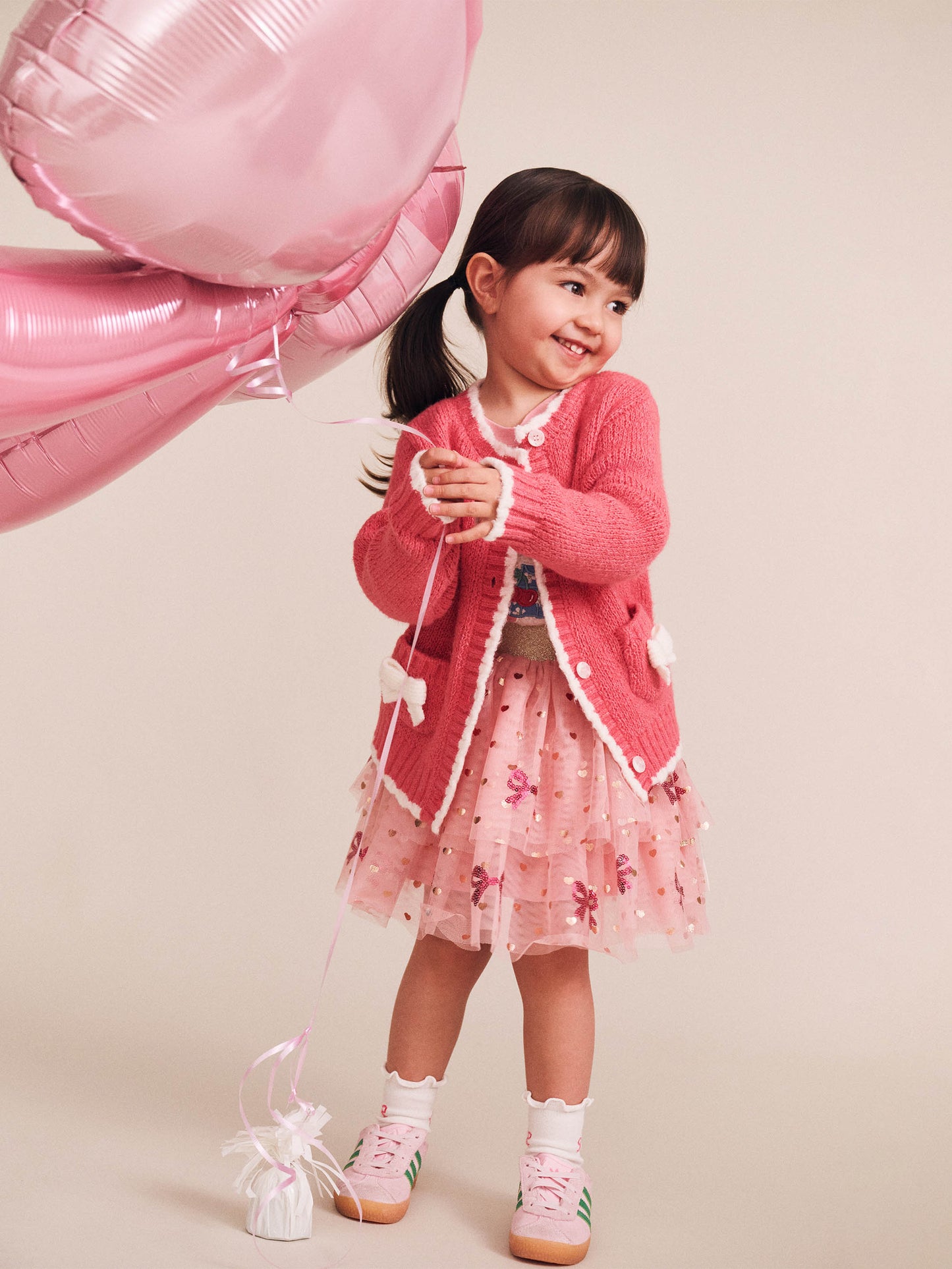 Huxbaby Crochet Bow Cardi