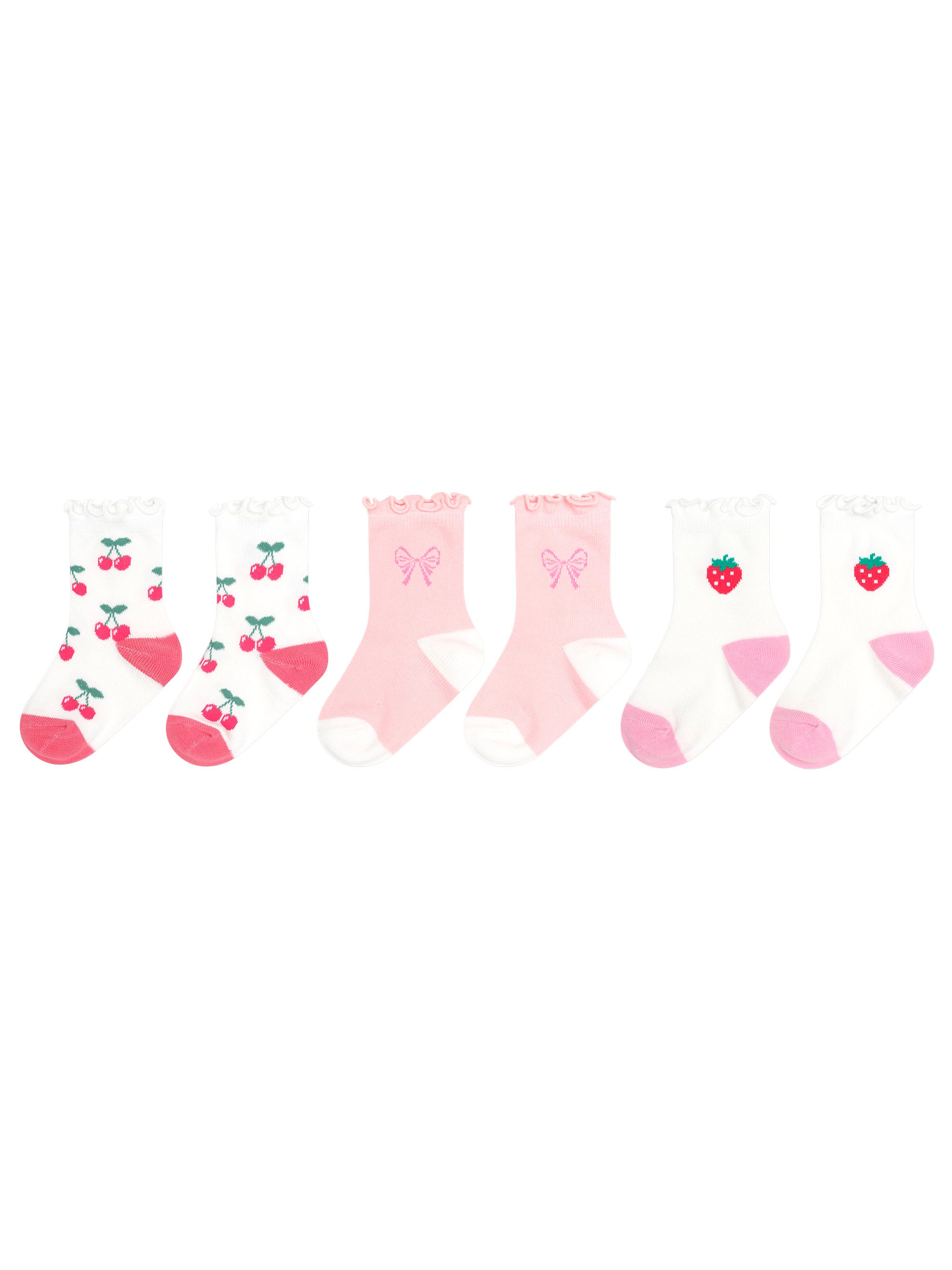 Huxbaby 3Pk Girls Frill Socks