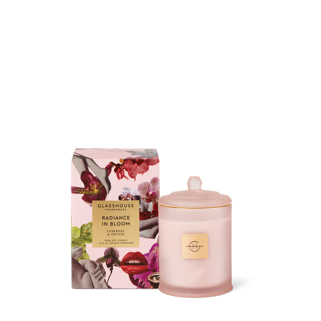 Glasshouse Radiance in Bloom Candle - 380g