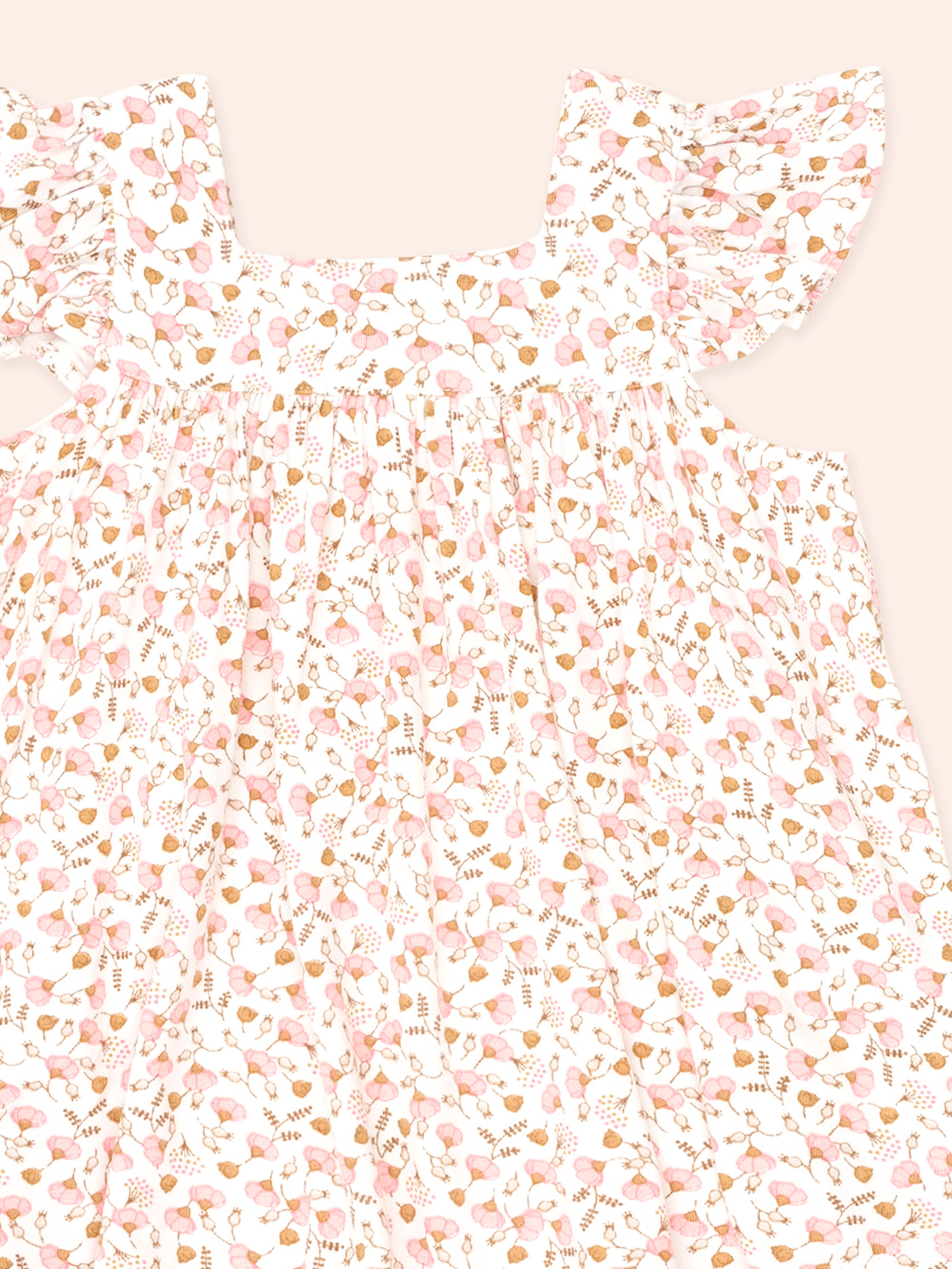 Huxbaby Ditsy Floral 2Pc Top And Bloomer Set