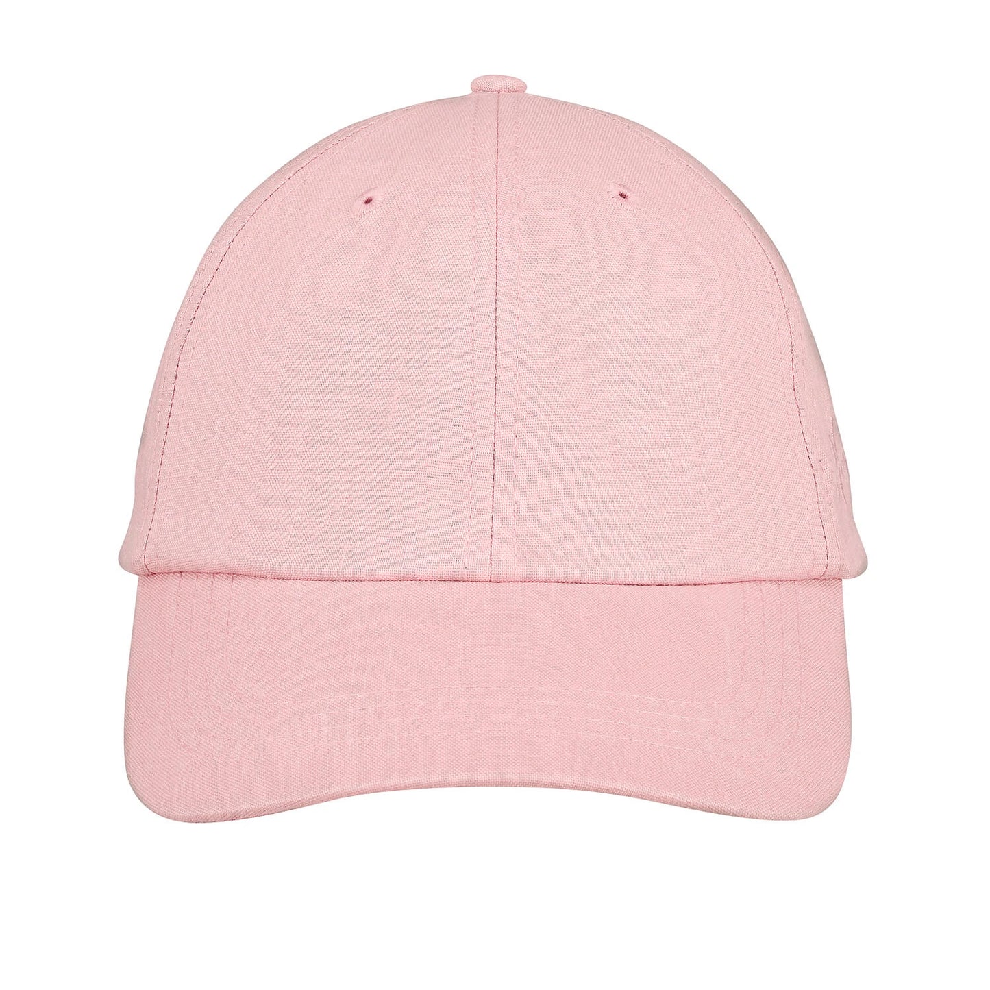 Silk lined Linen Bow Tie Cap - Rosa