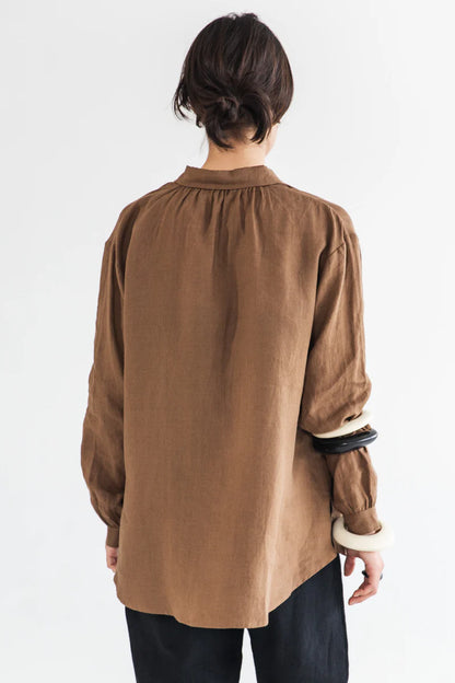 Eva's Sunday Theodora Shirt - Cinnamon
