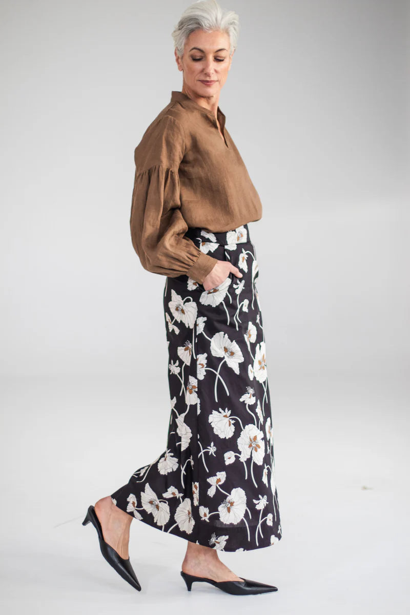 Eva's Sunday Miley Skirt - Fragile Bloom Liberty
