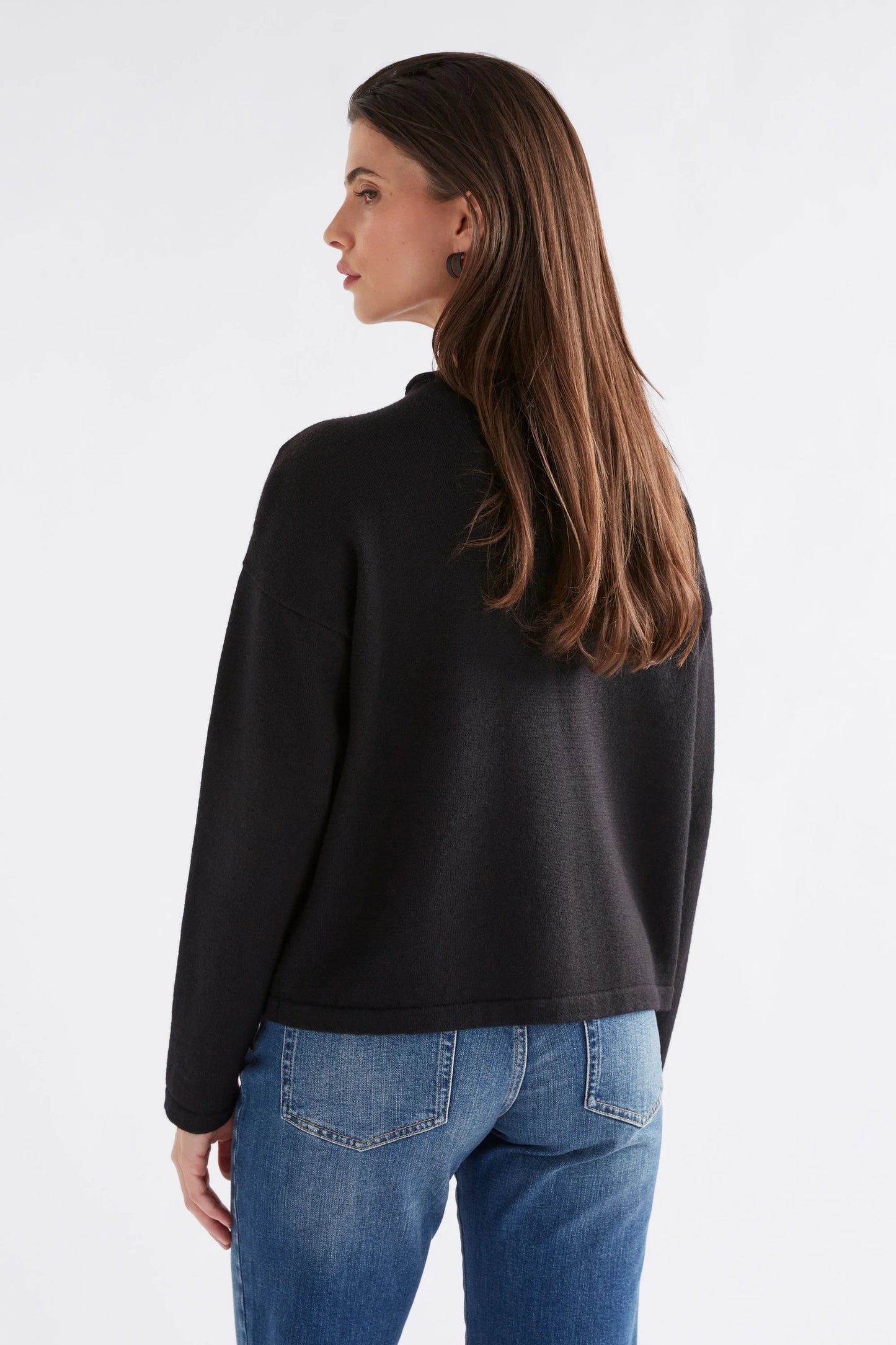 Elk Pirata Merino Sweater - Black