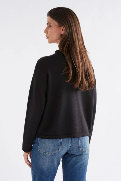Elk Pirata Merino Sweater - Black