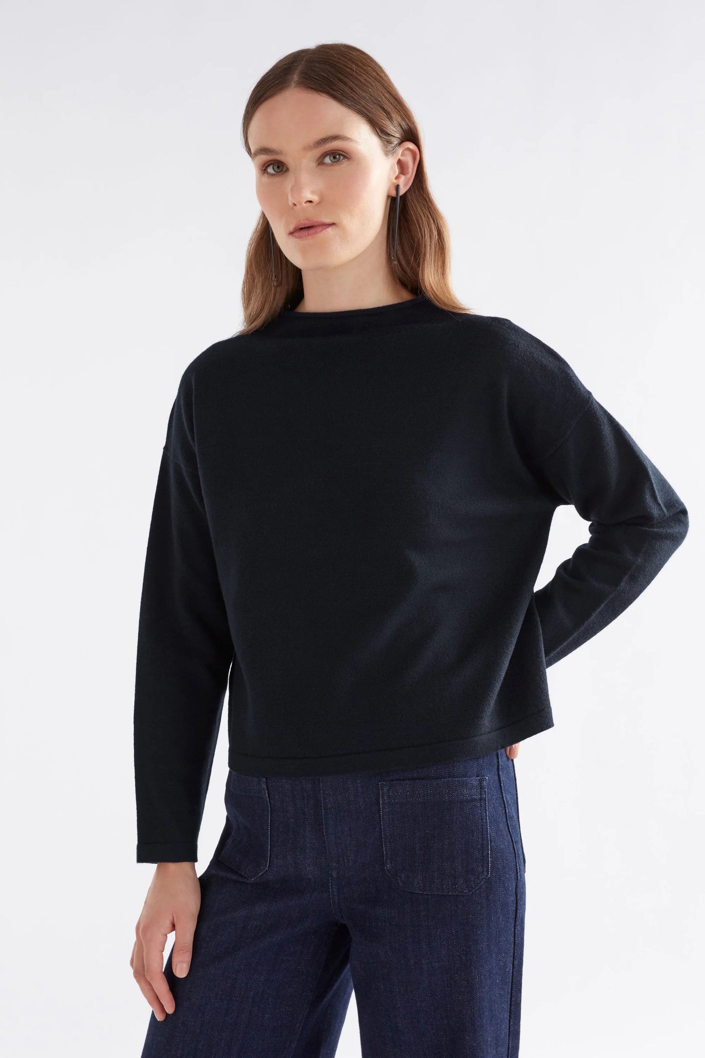 Elk Pirata Merino Sweater - New Navy